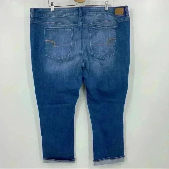 AE Ne(x)t Level Artist Crop Jean Size 24 Long NWT - Picture 11 of 14